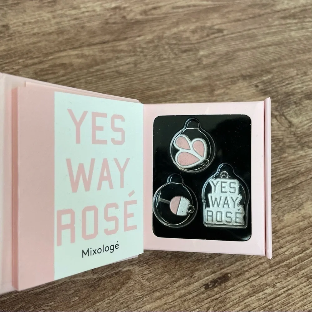 Yes Way Rosé Mini Kit : Wine Charms